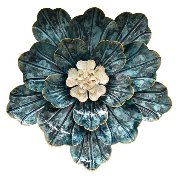 House of Hampton® Metal Flower Wall Décor Wayfair